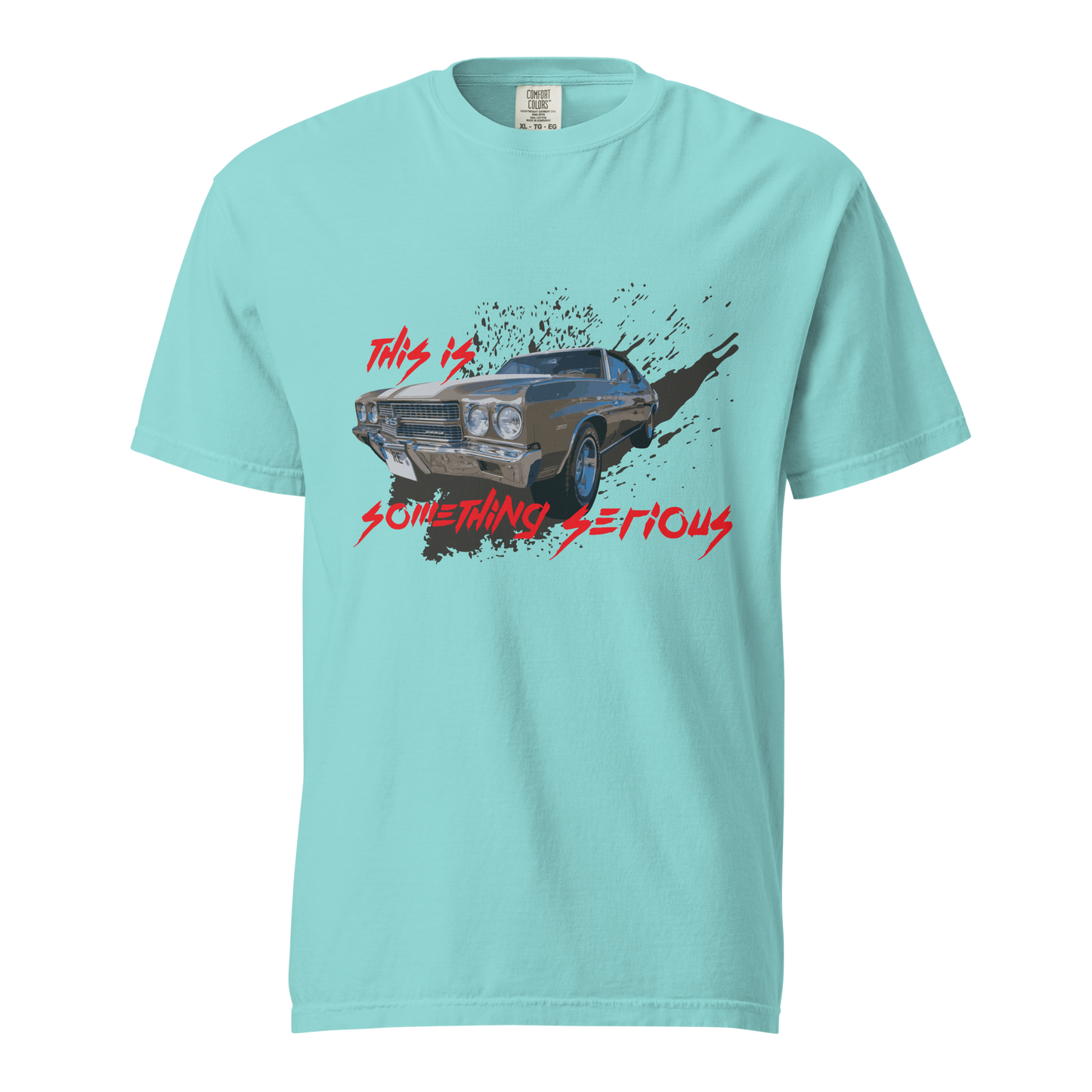 ${Chevy Chevelle (Heavyweight t-shirt)} ${Muscle Car Chevy Chevelle Unisex (Heavyweight t-shirt)} ${xadaprints.com} ${XADA PRINTS}