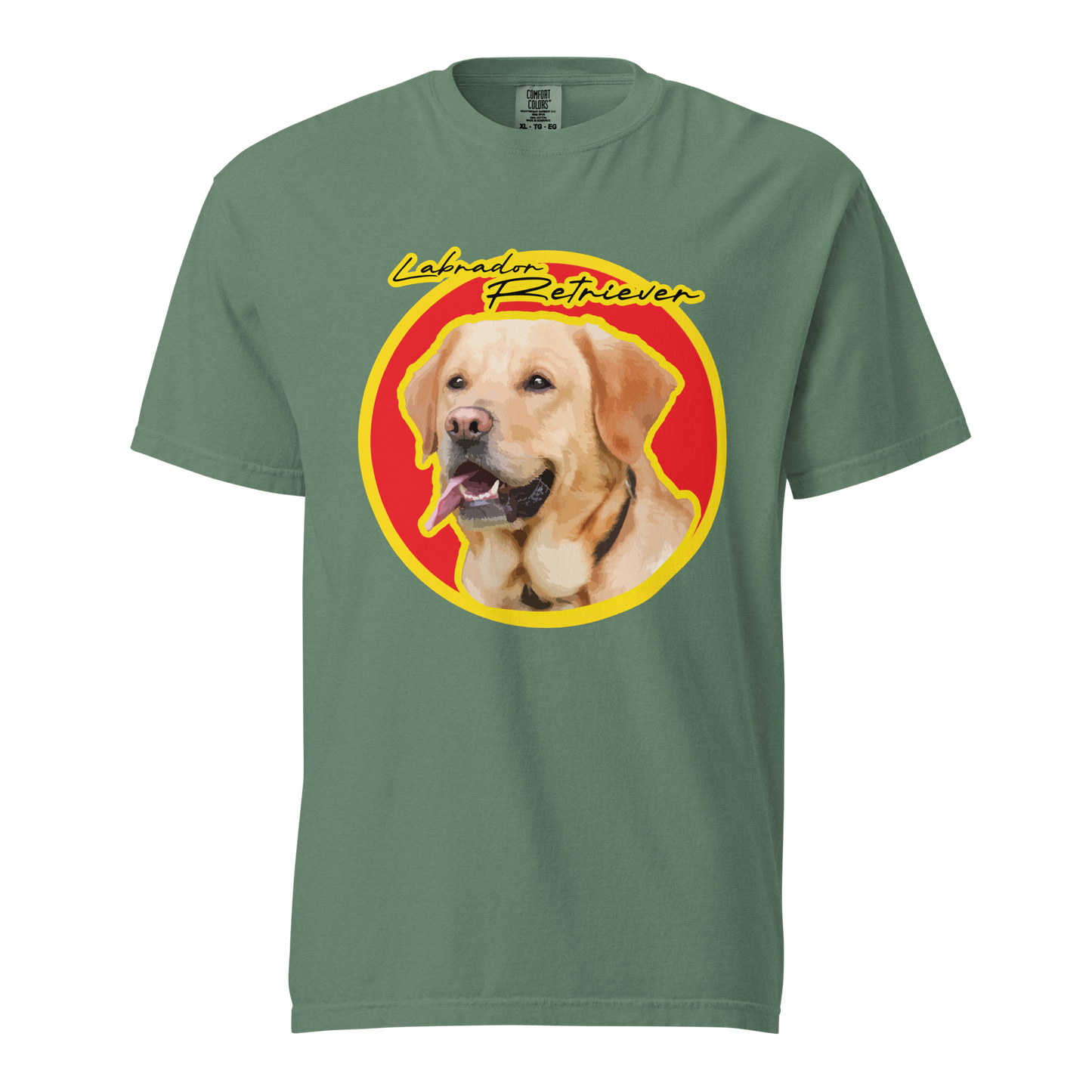 ${Labrador Retriever (Heavyweight t-shirt)} ${Pet Lovers Labrador Retriever Unisex (Heavyweight t-shirt)} ${xadaprints.com} ${XADA PRINTS}