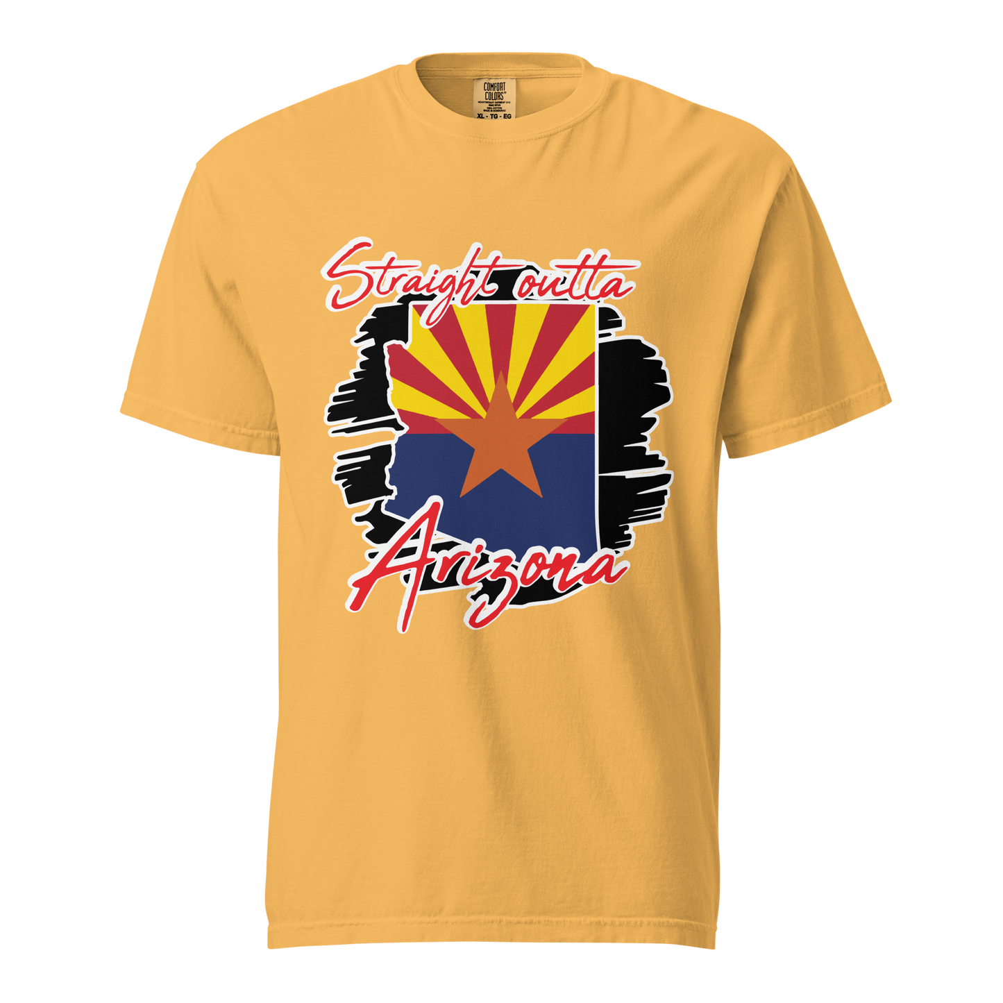 ${Arizona State (Heavyweight t-shirt)} ${USA Love Arizona State Unisex Garment-dyed t-shirt} ${xadaprints.com} ${XADA PRINTS