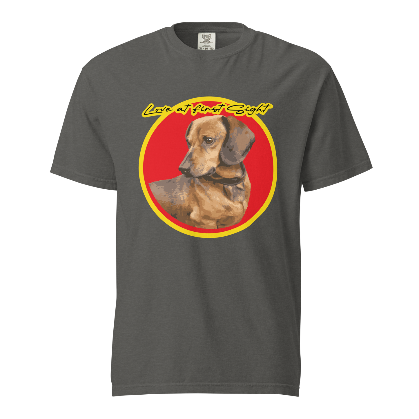 ${Dachshund (Heavyweight t-shirt)} ${Pet Lovers Dachshund Unisex (Heavyweight t-shirt)} ${xadaprints.com} ${XADA PRINTS}