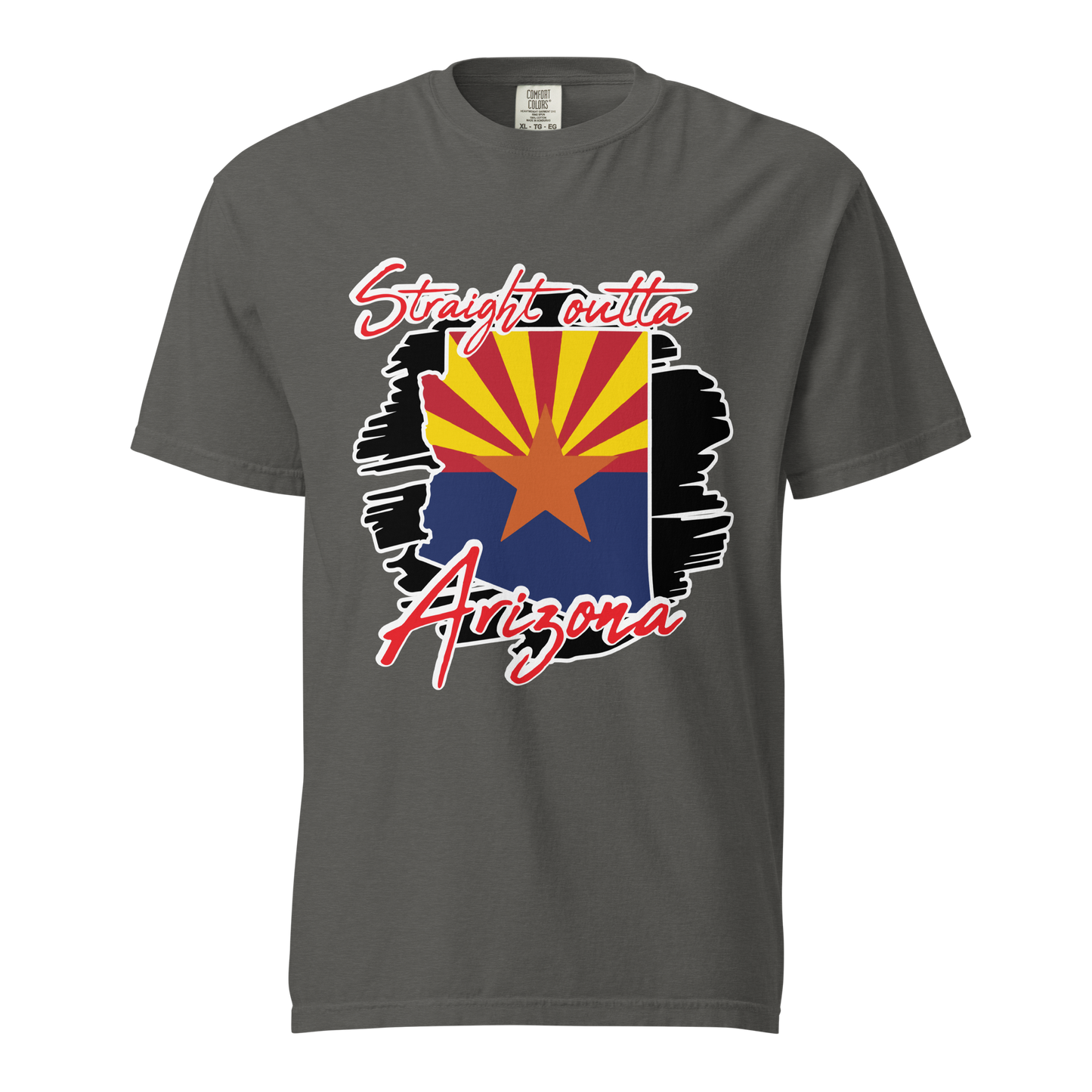 ${Arizona State (Heavyweight t-shirt)} ${USA Love Arizona State Unisex Garment-dyed t-shirt} ${xadaprints.com} ${XADA PRINTS