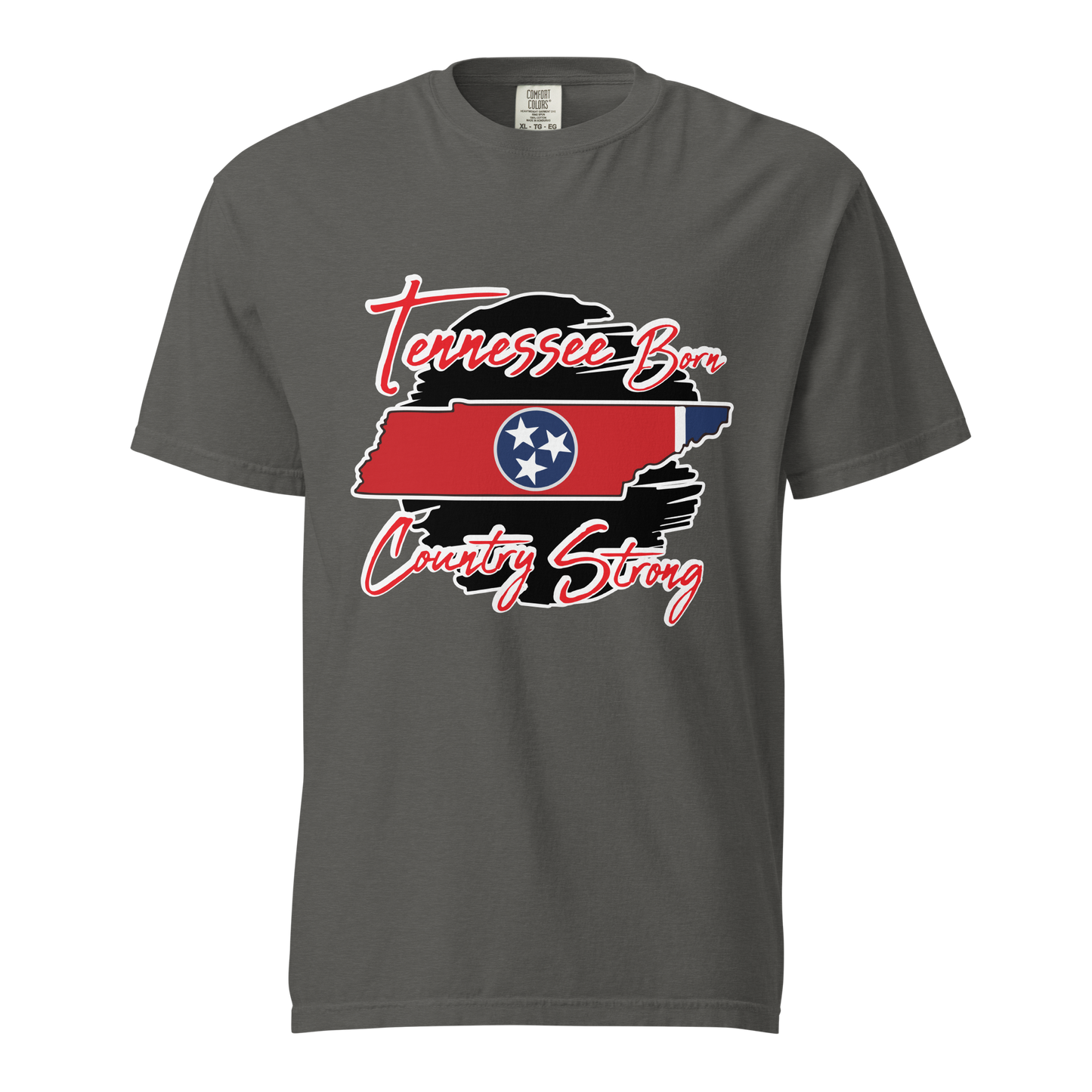 ${Tennessee State (Heavyweight t-shirt)} ${USA Love Tennessee State Unisex Garment-dyed t-shirt} ${xadaprints.com} ${XADA PRINTS