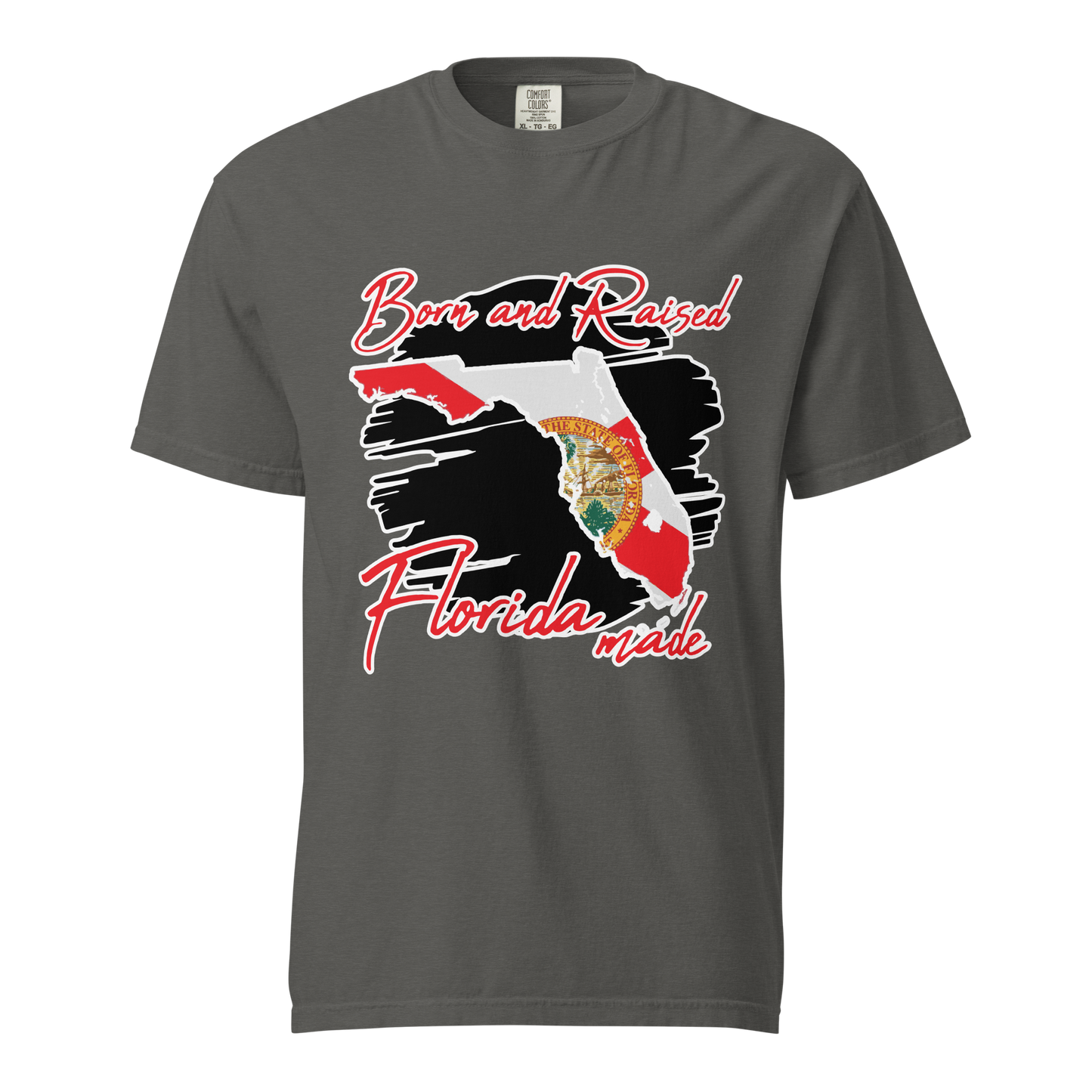 ${Florida State (Heavyweight t-shirt)} ${USA Love Florida State Unisex Garment-dyed t-shirt} ${xadaprints.com} ${XADA PRINTS