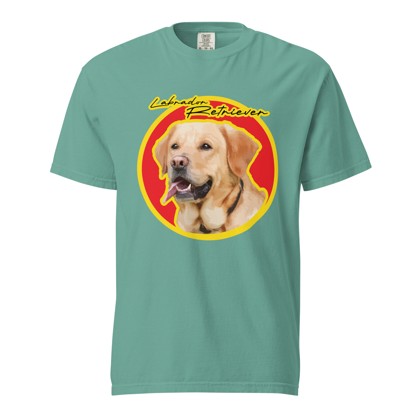 ${Labrador Retriever (Heavyweight t-shirt)} ${Pet Lovers Labrador Retriever Unisex (Heavyweight t-shirt)} ${xadaprints.com} ${XADA PRINTS}