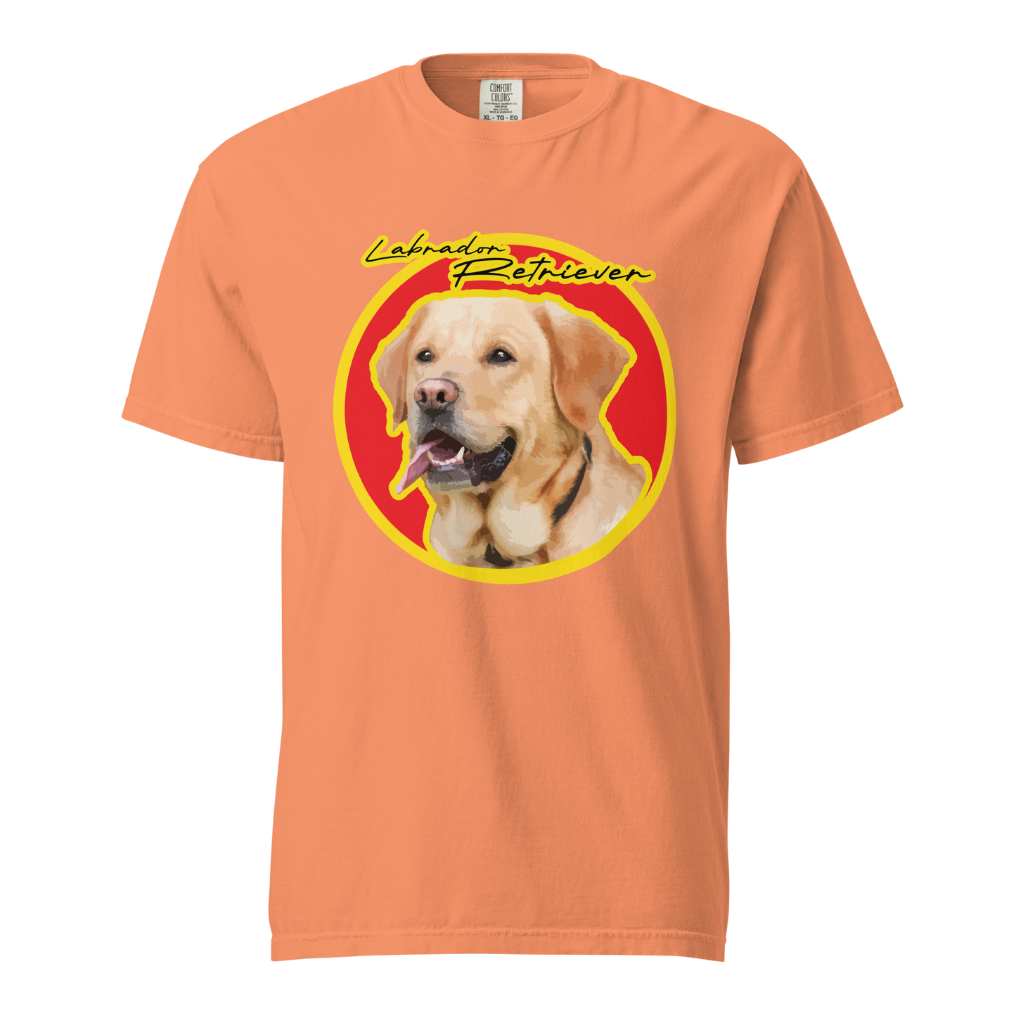 ${Labrador Retriever (Heavyweight t-shirt)} ${Pet Lovers Labrador Retriever Unisex (Heavyweight t-shirt)} ${xadaprints.com} ${XADA PRINTS}