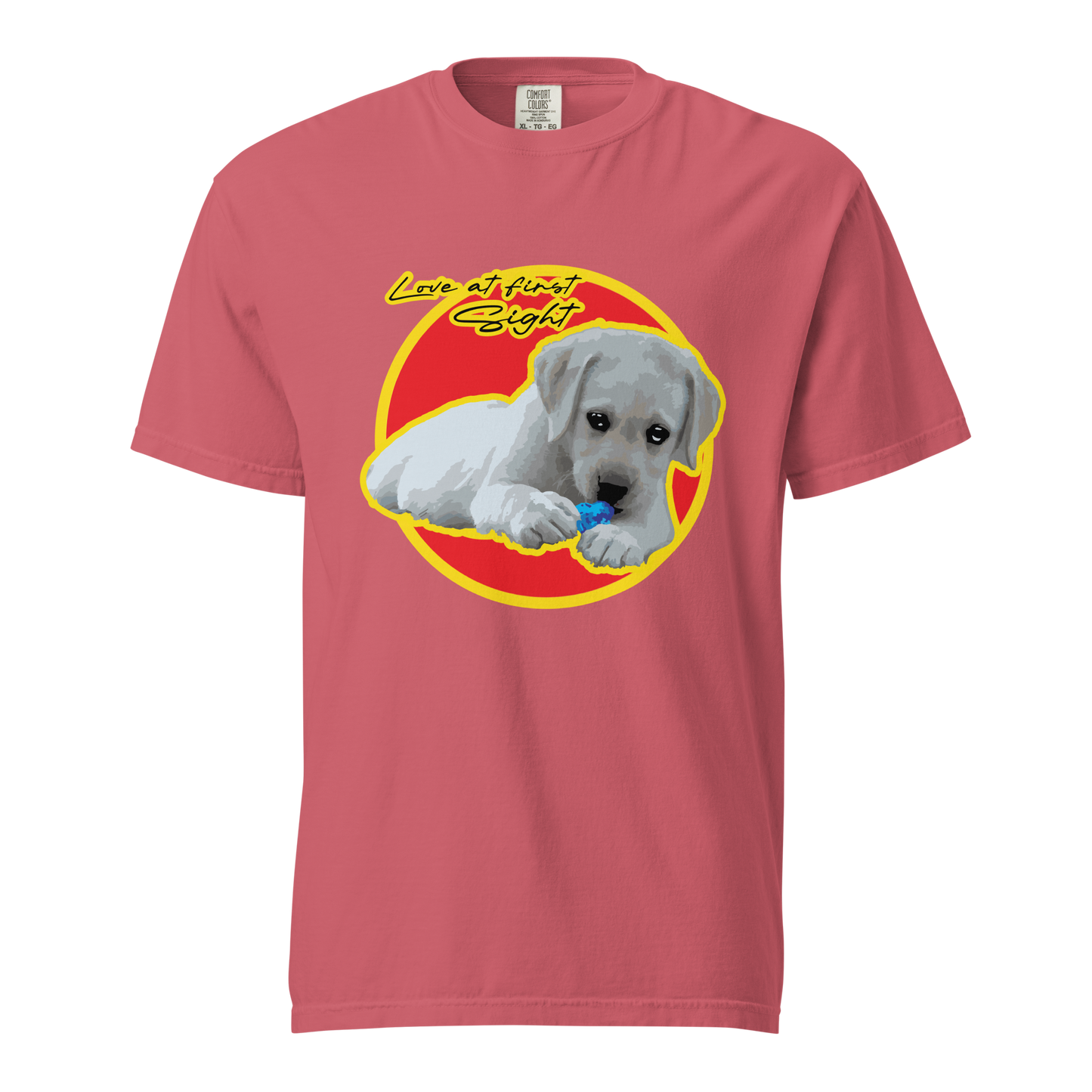 ${Labrador Retriever (Heavyweight t-shirt)} ${Pet Lovers Labrador Retriever Unisex (Heavyweight t-shirt)} ${xadaprints.com} ${XADA PRINTS}