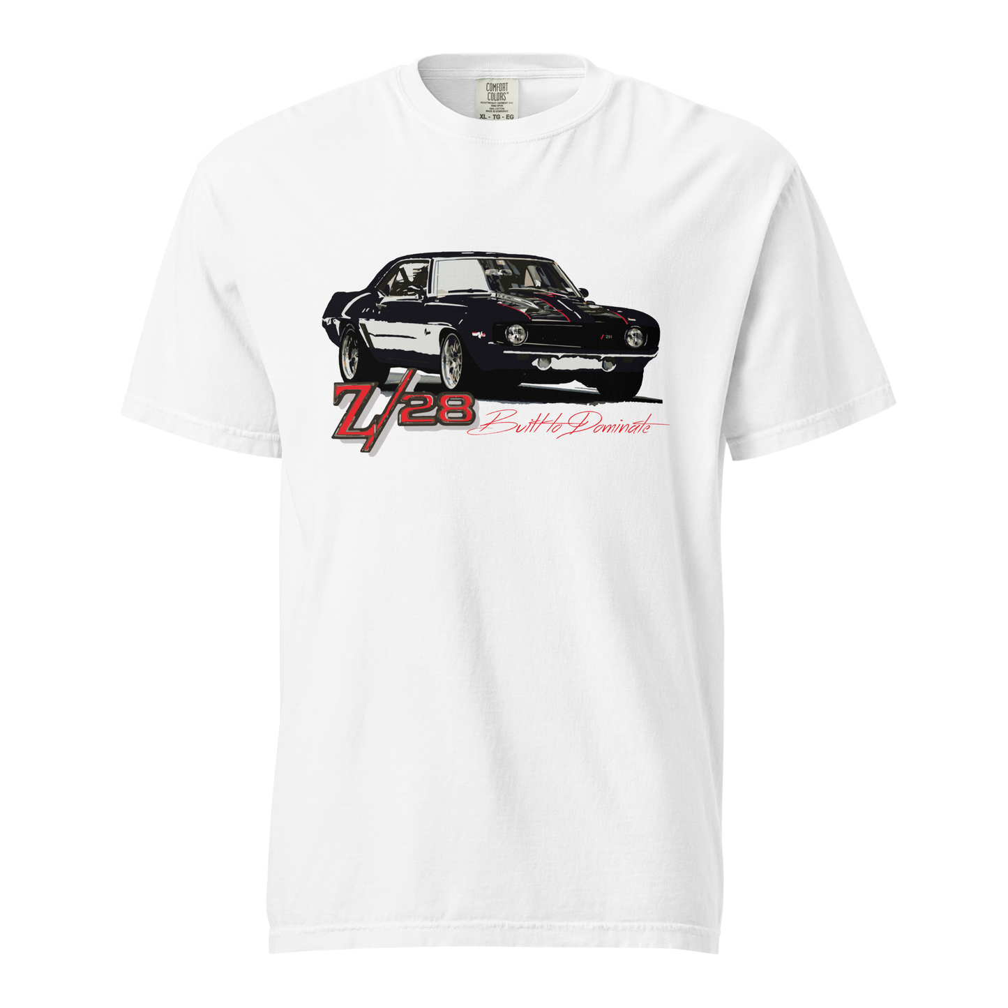 ${Chevrolet Camaro (Heavyweight t-shirt)} ${Muscle Car Chevrolet Camaro Unisex (Heavyweight t-shirt)} ${xadaprints.com} ${XADA PRINTS}