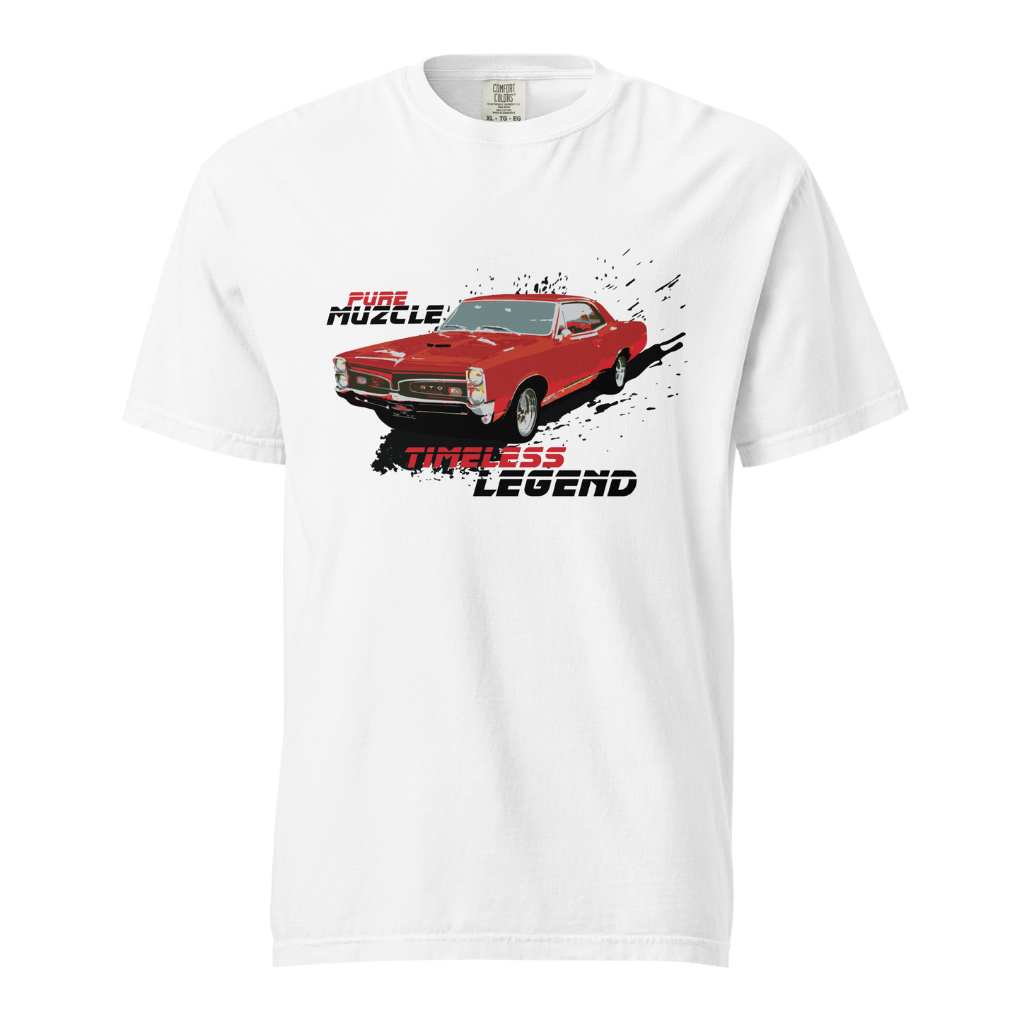 ${Pontiac GTO (Heavyweight t-shirt)} ${Muscle Car Pontiac GTO Unisex (Heavyweight t-shirt)} ${xadaprints.com} ${XADA PRINTS}