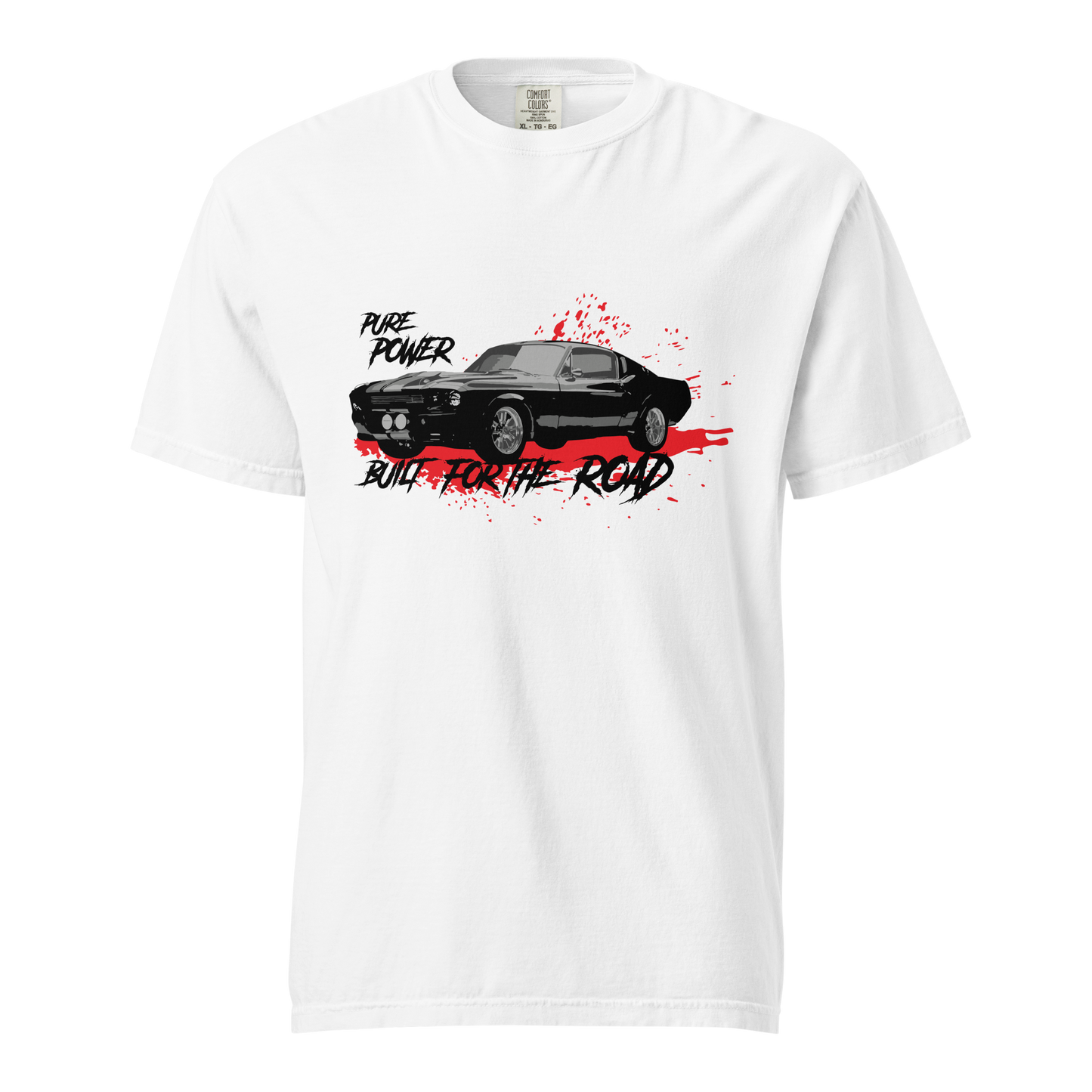 ${Ford Mustang (Heavyweight t-shirt)} ${Muscle Car Ford Mustang Unisex (Heavyweight t-shirt)} ${xadaprints.com} ${XADA PRINTS}