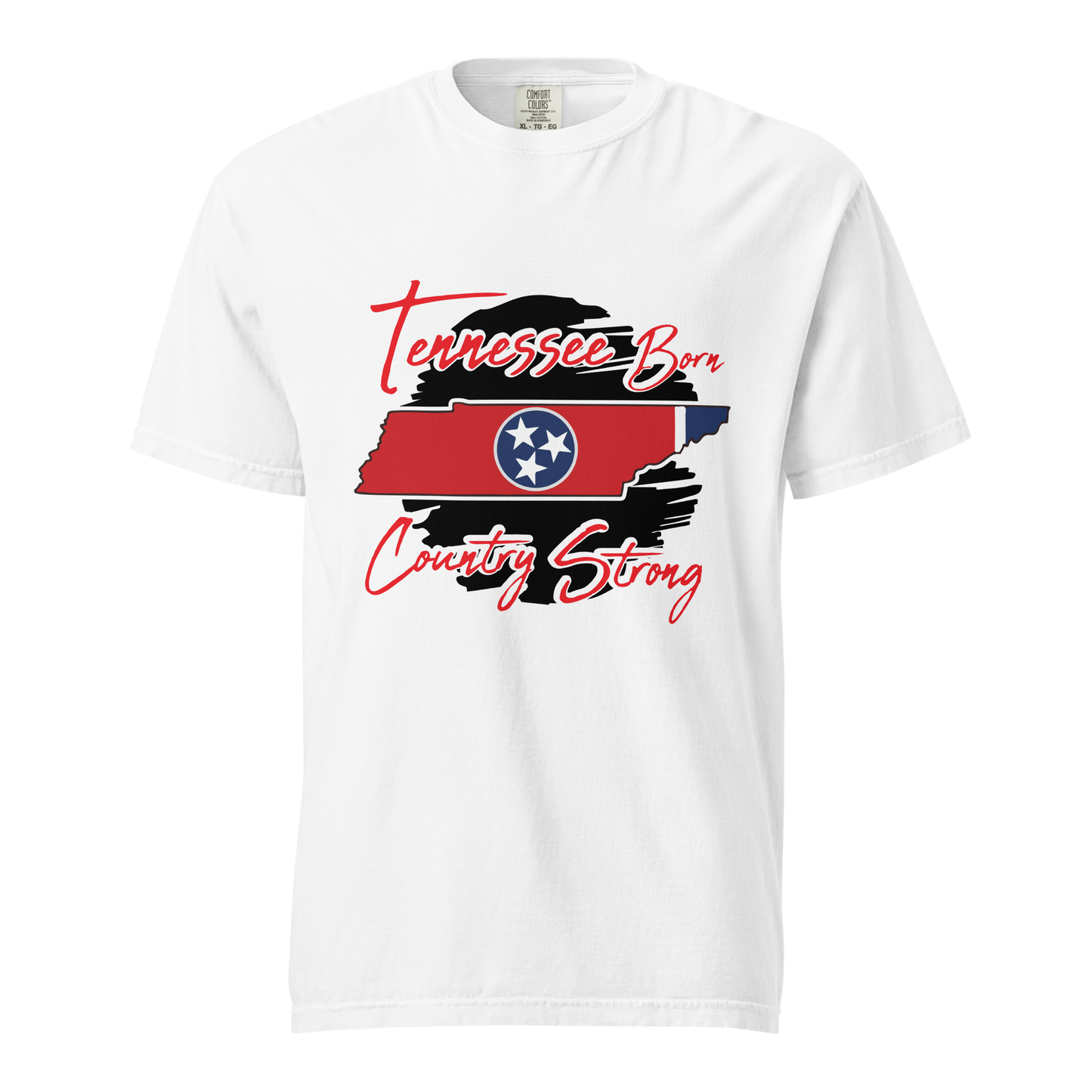 ${Tennessee State (Heavyweight t-shirt)} ${USA Love Tennessee State Unisex Garment-dyed t-shirt} ${xadaprints.com} ${XADA PRINTS