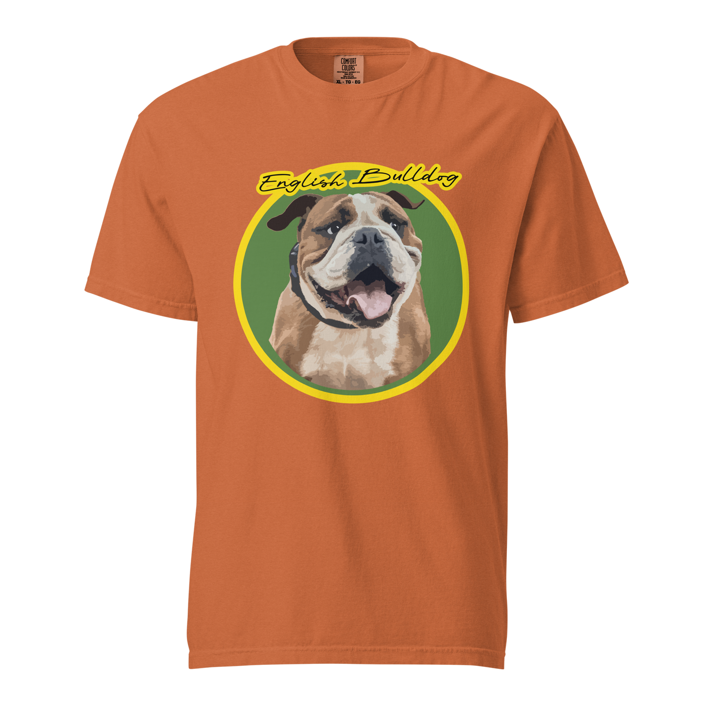 ${Bulldog (Heavyweight t-shirt)} ${Pet Lovers Bulldog Unisex (Heavyweight t-shirt)} ${xadaprints.com} ${XADA PRINTS}