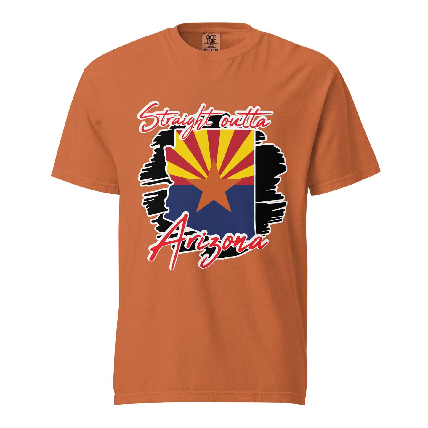 ${Arizona State (Heavyweight t-shirt)} ${USA Love Arizona State Unisex Garment-dyed t-shirt} ${xadaprints.com} ${XADA PRINTS