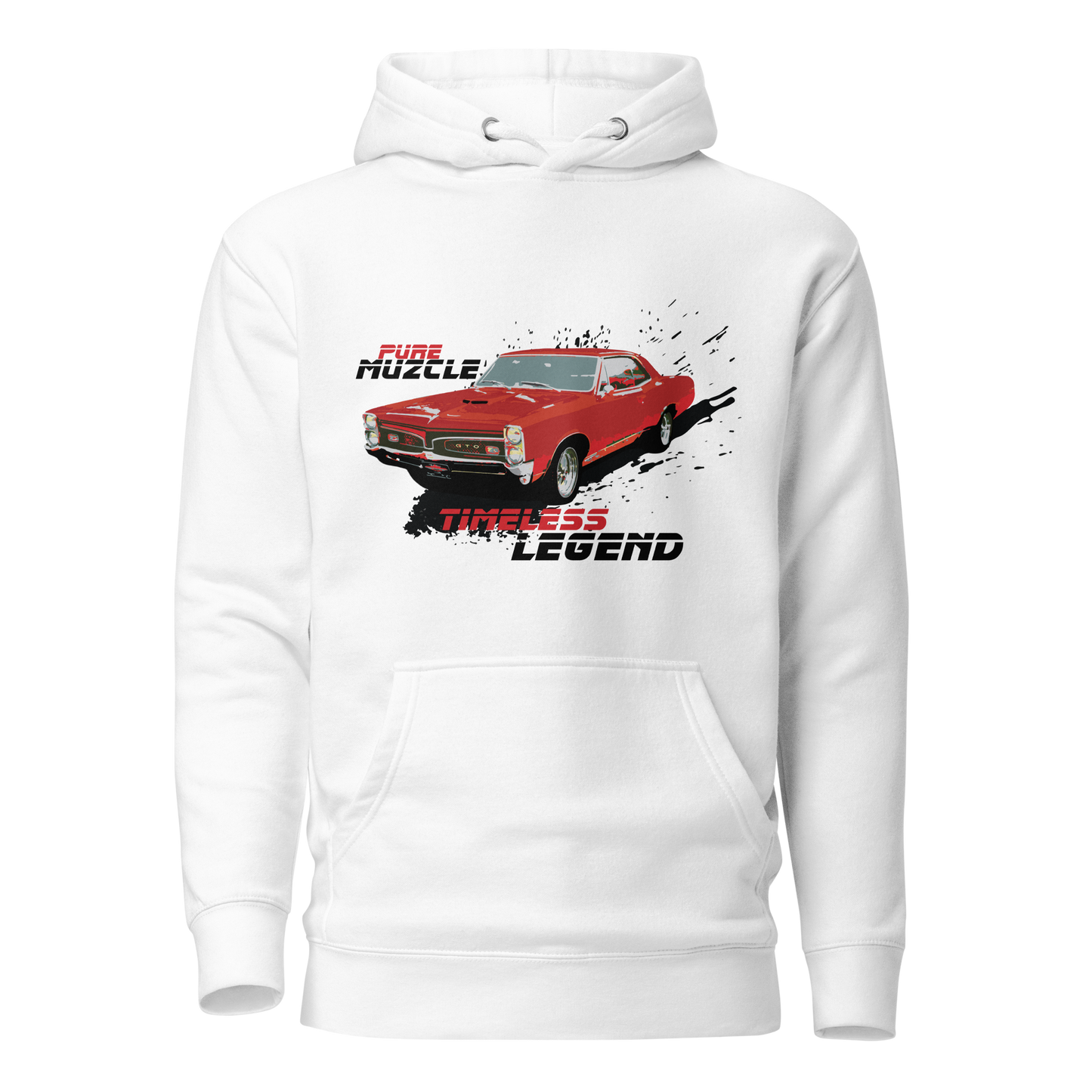 ${Pontiac GTO Unisex Hoodie} ${Car Enthusiasts Pontiac GTO Unisex Hoodie} ${xadaprints.com} ${XADA PRINTS}