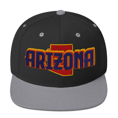 ${Arizona Baseball Cap} ${Cap with Arizona State map and Arizona name on it.} ${xadaprints.com} ${XADA PRINTS}