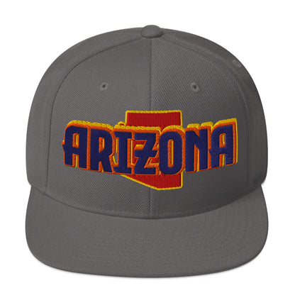 ${Arizona Baseball Cap} ${Cap with Arizona State map and Arizona name on it.} ${xadaprints.com} ${XADA PRINTS}