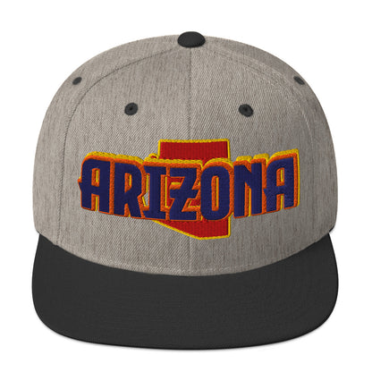 ${Arizona Baseball Cap} ${Cap with Arizona State map and Arizona name on it.} ${xadaprints.com} ${XADA PRINTS}