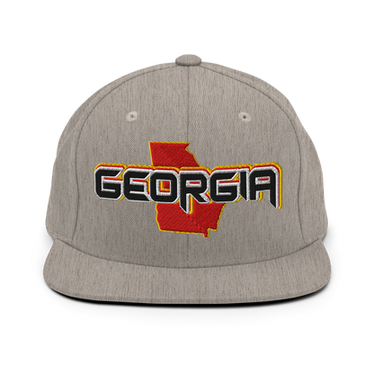 ${Georgia Baseball Cap} ${Cap with Georgia State map and Georgia name on it.} ${xadaprints.com} ${XADA PRINTS}