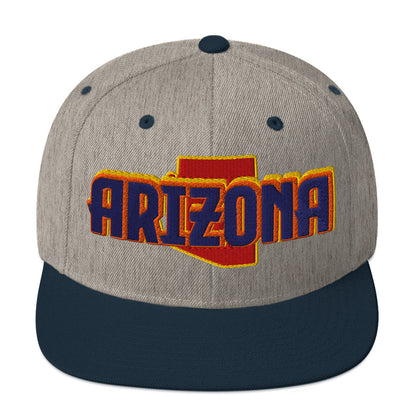 ${Arizona Baseball Cap} ${Cap with Arizona State map and Arizona name on it.} ${xadaprints.com} ${XADA PRINTS}