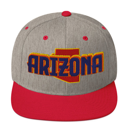 ${Arizona Baseball Cap} ${Cap with Arizona State map and Arizona name on it.} ${xadaprints.com} ${XADA PRINTS}