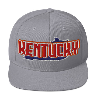 ${Kentucky Baseball Cap} ${Cap with Kentucky State map and Kentucky name on it.} ${xadaprints.com} ${XADA PRINTS}